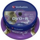 Verbatim DVD+R 4,7GB 16x, 25ks