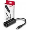 AXAGON ADE-SRC, USB-C 3.2 Gen 1 - Gigabit Ethernet sieťová karta, auto inštal, čierna ADE-SRC