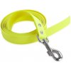 Firedog BioThane Vodítko 25 mm 1 m bez rúčky neónovožlté