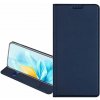 Honor 90 Lite Dux Ducis Skin Pro FLIP, bočné otváranie, držiak na bankovú kartu, funkcia držiaka na pracovný stôl Tmavo modré puzdro