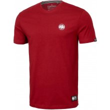 PitBull West Coast tričko pánske Small Logo 170 red červené