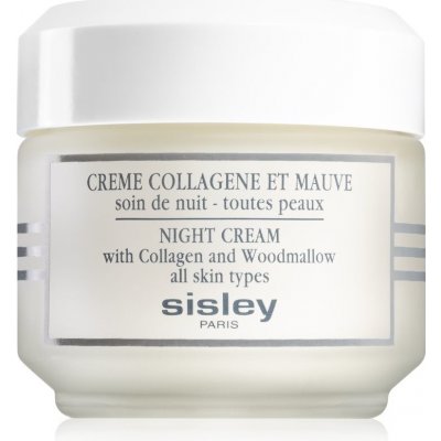 Sisley Night Cream with Collagen and Woodmallow spevňujúci nočný krém proti vráskam s kolagénom 50 ml