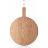 Eva Solo Doska na krájanie a servírovanie NORDIC KITCHEN 35 cm, guľatá, dubové drevo