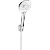 Mexen príslušenstvo - 1-bodový ručný sprchový set R-74, chróm/biela , 785745052-00