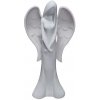 Keramický anjel biely 95 cm