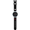 Hello Kitty - silikónový remienok s motívom Kitty hlavičky pre Samsung Watch (46 mm) / Watch 3, Huawei Watch GT 2 / GT 3 (46 mm) – čierny KF2345701