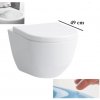 Wc závesné Laufen Pro zadný odpad H8209654000001