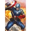 Plagát MARVEL - Captain America - Under Fire (189)
