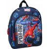 Predškolský ruksak jednokomorový Spider-Man Vadobag chlapčenský modrý