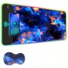 Huado RGB podložka pod myš s bezdrôtovým nabíjaním 15W Veľký Tresk