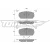 Sada brzdových platničiek kotúčovej brzdy TOMEX Brakes TX 18-73