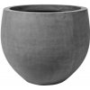 Pottery Pots Kvetináč Jumbo Orb, farba sivá, viac veľkostí - PotteryPots Velikost: L - v. 114 cm, ⌀ 133 cm