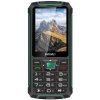EVOLVEO StrongPhone W4, vodotěsný odolný Dual SIM telefon, černo-zelená SGP-W4-BG