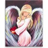 Obraz na plátne - Anjel lásky - 40x50 cm - výroba CZ