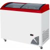 TEFCOLD Pultový mrazák presklené oblé veko | ARO 306/2 Red Edge
