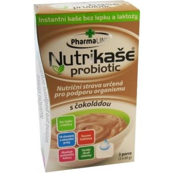 Nutrikaše probiotic s čokoládou 3 x 60 g