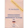 CD-ROM Nemecko-slovenský, slovensko-nemecký ekonomický slovník EÚ - Ivan Krenčey