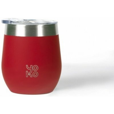 Yoko Design nerezový hrnek na kávu Rouge 250 ml