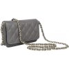 NovaKabelka.sk Milva Grigia kožená talianska crossbody kabelka sivá