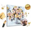 Maľovanie podľa čísel PREMIUM GOLD – Kvetinové potešenie