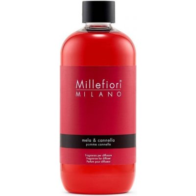 Millefiori Milano Náhradná náplň do arómy difuzéra Natura l Jablko a škorica 500 ml