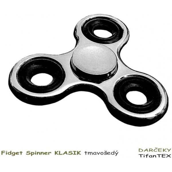 Fidget Spinner sk Klasik tmavošedý od 1,5 € - Heureka.sk