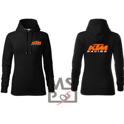 Dámska mikina s motívom KTM Racing (Mikina s moto motívom)