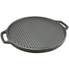 Liatinová platňa na grilovanie obojstranný okruhlý D: 44,5 cm
