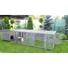 Kurín pre sliepky Roky 4, 180 cm x 106 cm x 97 cm Farba: Hnedá, Veľkosť výbehu: 3 m