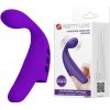 PRETTY LOVE - FINGERING VIBRATOR GORGON Fialový, 10 vibračných funkcií