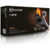 Mercator Gogrip - Nitrilové rukavice čierne 50 ks Veľkosť: L