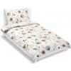 BELLATEX Obliečky flanel 12/709 makovice 140 × 200, 70 × 90