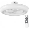 Noaton 11055W Callisto, biela, stropný ventilátor so svetlom