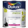 Akrylová farba na drevo, na nábytok Dulux 0,75 l biela polomatná