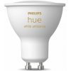 Philips HUE LED žiarovka, 4,2 W, 400 lm, teplá – studená biela, GU10, PHLEDH8720169229976