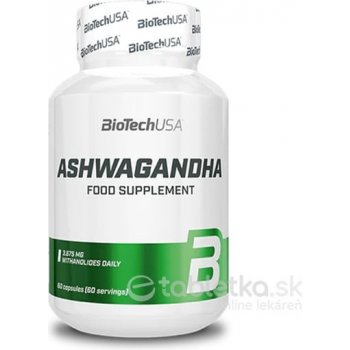 BioTech USA Ashwagandha 60 kapsúl