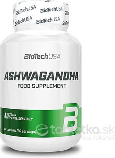 BioTech USA Ashwagandha 60 kapsúl od 7,98 € - Heureka.sk