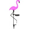 Garden of eden LED solárne flamingo
