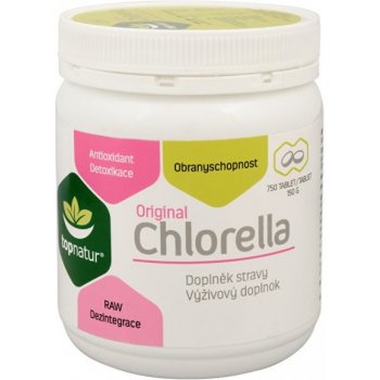 Topnatur Chlorella Original 750 tabliet