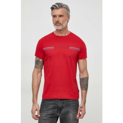 Tommy Hilfiger pánske tričko červené