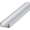 V-TAC Hliníkový profil pre LED pásy XC11, 16x6mm + mliečny difúzor + 2x koncovka