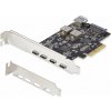 StarTech USB HUB Adaptér StarTech 5portová USB PCIe karta, 10 Gb/s