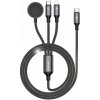 Awei W23 Nabíjecí 3v1, 2×USB-C, 5A, 2m, černý