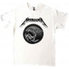 Metallica Tričko Black Album Poster Unisex White M