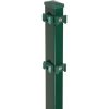 Rohový plotový stĺpik pre dvojité zvárané pletivo zelený 4 cm x 6 cm x 120 cm