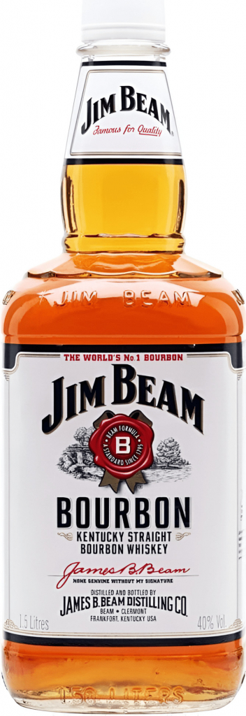 Jim Beam 40% 1,5 l (čistá fľaša)