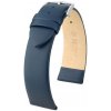 Kožený remienok Hirsch Toronto M 03702180-2, modrý, teletina, dĺžka M, Quick Release