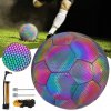 Futbalová lopta NCRealher Svietiaca futbalová lopta veľ. 5