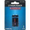 BAUHAUS Lithium Power Batéria, 9 V, 1 ks, 232-858814