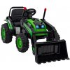 Ramiz Elektrický traktor/bager zelený